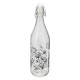 Bouteille limonade 1L WHITE FLORAL