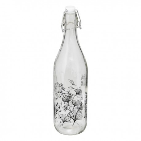 Bouteille limonade 1L WHITE FLORAL