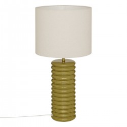 Lampe en céramique H69cm VINUS - Kaki