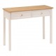 Console 2 tiroirs MOHEA - Ivoire