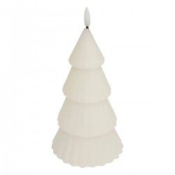 Bougie LED sapin LA MAISON DES COULEURS - Blanc