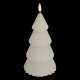 Bougie LED sapin LA MAISON DES COULEURS - Blanc