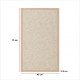 Tapis utilitaire tissé 45X75cm - Beige