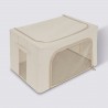 Housse de rangement double ouverture 60X40cm DRESSY+ - Beige