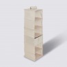 Range chaussures à suspendre 6 cases DRESSY+ - Beige