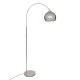 Lampadaire arc H177cm FLORIS - Argenté