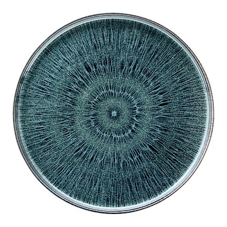 Assiette plate en céramique D27cm EVA - Bleu