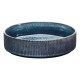 Assiette creuse en céramique D18cm EVA - Bleu