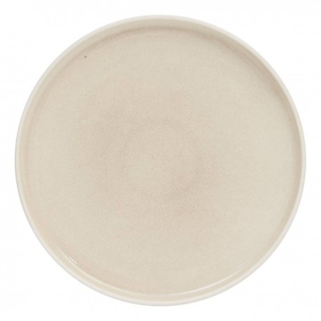 Assiette plate en céramique D27cm CHIARA - Beige