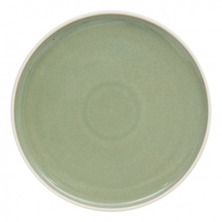 Assiette plate en céramique D27cm CHIARA - Vert