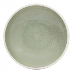Assiette creuse en céramique D16cm CHIARA - Vert