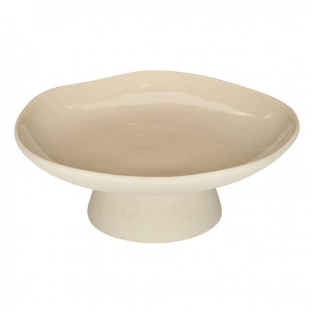 Coupe en céramique 28cm ARIA - Beige