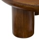 Table basse en bois de manguier STAMBH, pieds