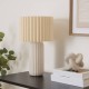 Lampe en céramique H43cm KENAN beige