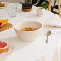 Bol en céramique ADÈLE - Beige