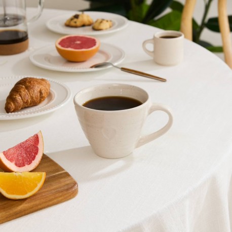 Mug en céramique ADÈLE - Beige