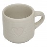 Tasse espresso en céramique 8cL ADÈLE - Beige