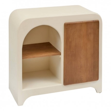 Buffet 1 porte SIENNA - Beige
