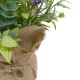 Bunch lavande dans pot jute PROVENCE, detail