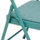 Chaise pliante en tissu FLEXY vert, detail