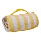 Couverture de pique-nique à rayures POOLSIDE - Jaune