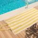 Serviette sac 70X150cm POOLSIDE jaune, piscine