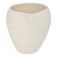 Vase déstructuré en céramique H29,5cm SIEN - Blanc