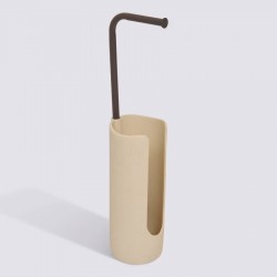 Dérouleur avec réserve pour papier OLEYA - Beige