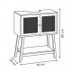 Meuble sous lavabo CANE, dimensions