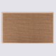 Tapis tissé chiné 45X75cm - Beige