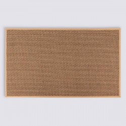 Tapis tissé chiné 45X75cm - Beige