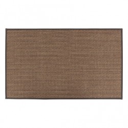 Tapis tissé chiné 45X75cm - Gris