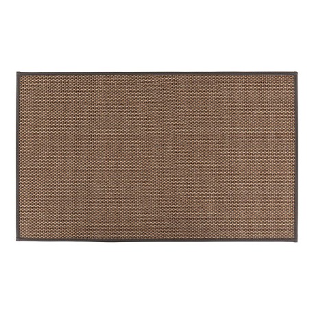Tapis tissé chiné 45X75cm - Gris