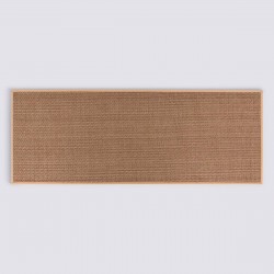 Tapis tissé chiné 45X120cm - Beige