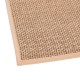Tapis tissé chiné 45X120cm beige, zoom