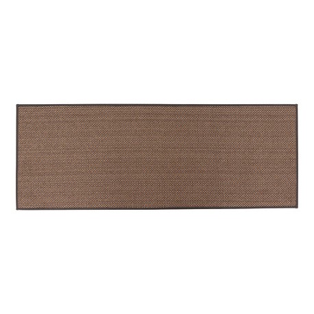 Tapis tissé chiné 45X120cm - Gris