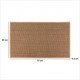 Tapis tissé chiné 45X75cm beige, dimensions