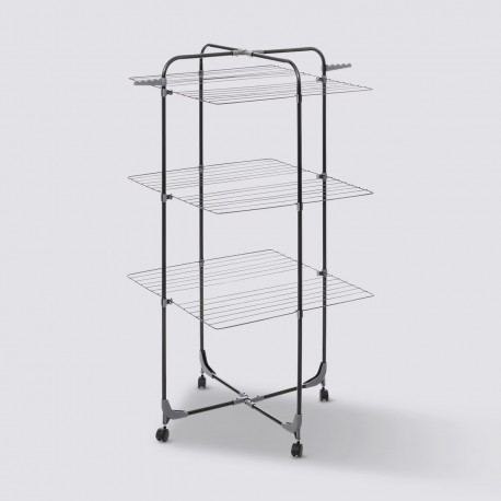 Étendoir à linge tour modulable 30M MOJAVE - Gris