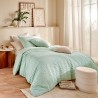 Parure de lit 240X220cm IRHIA - Vert céladon