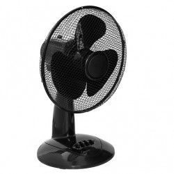 Ventilateur à poser H51cm - Noir