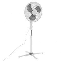 Ventilateur sur pied H125cm - Blanc