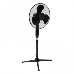 Ventilateur sur pied H125cm - Noir
