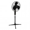 Ventilateur sur pied H125cm - Noir