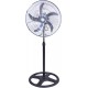 Ventilateur sur pied en inox H125cm