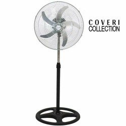 Ventilateur sur pied en inox H125cm