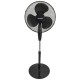 Ventilateur sur pied D40cm TECHWOOD - Noir