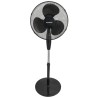 Ventilateur sur pied D40cm TECHWOOD - Noir