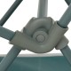 Chaise de camping pliante, système 