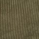 Chaise en velours côtelé RAVEN vert cèdre, tissu