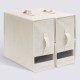 Lot de 2 housses de rangement DRESSY+ - Beige